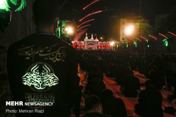 7th night of Muharram mourning ceremony in Tehran