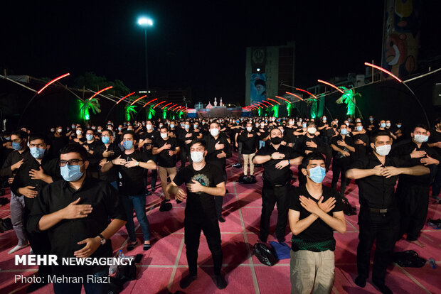 7th night of Muharram mourning ceremony in Tehran