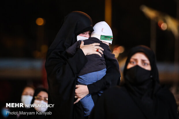 7th night of Muharram mourning ceremony observed in Tehran