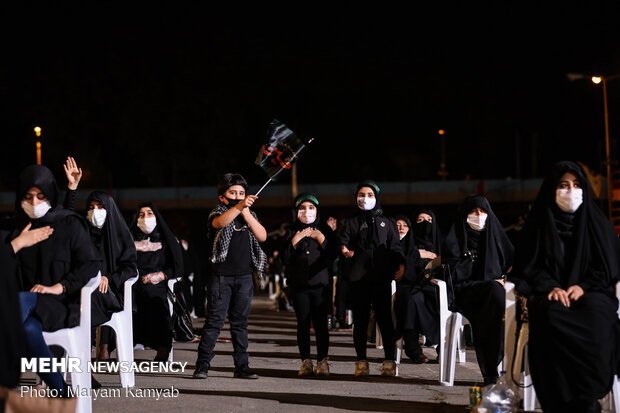 7th night of Muharram mourning ceremony observed in Tehran