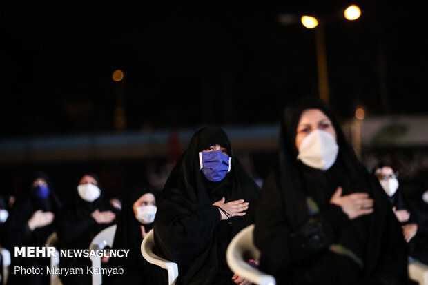 7th night of Muharram mourning ceremony observed in Tehran