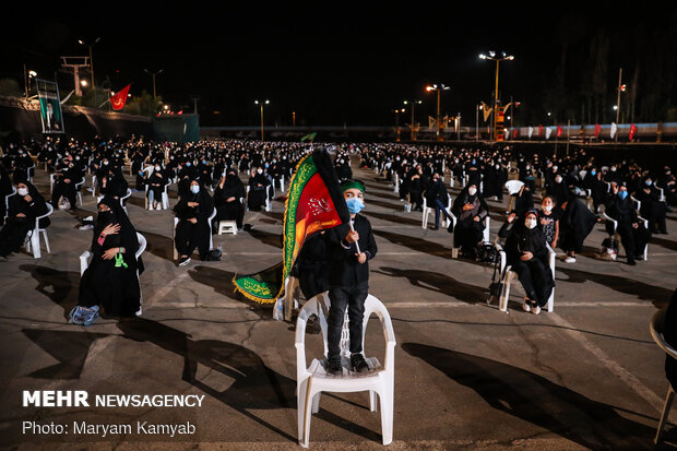 7th night of Muharram mourning ceremony observed in Tehran