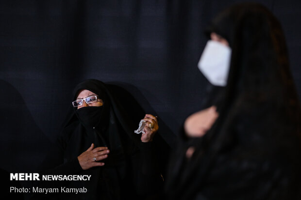 7th night of Muharram mourning ceremony observed in Tehran