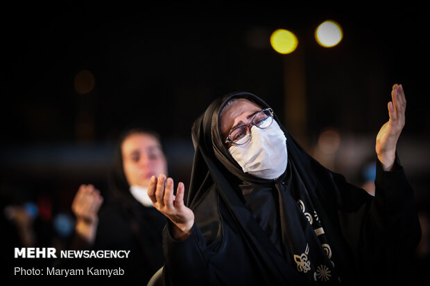 7th night of Muharram mourning ceremony observed in Tehran