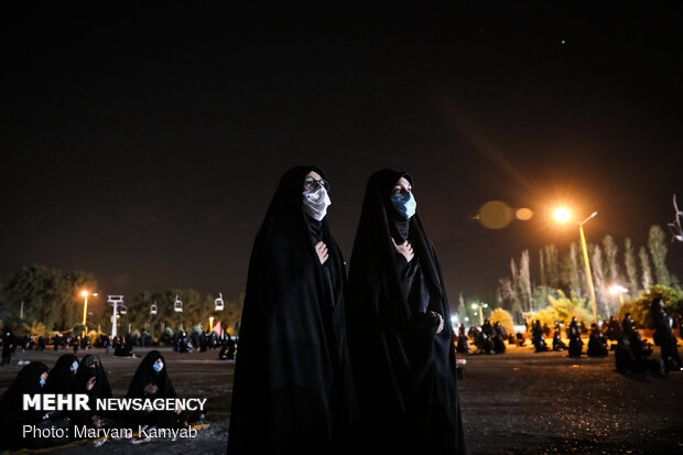 7th night of Muharram mourning ceremony observed in Tehran