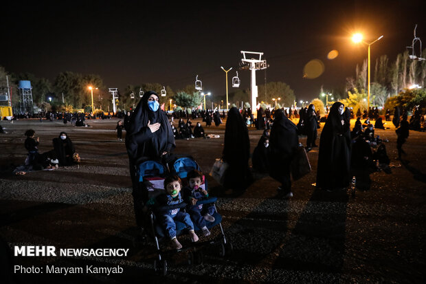 7th night of Muharram mourning ceremony observed in Tehran