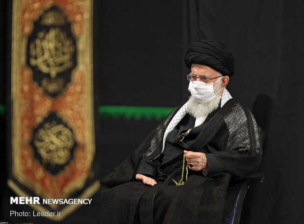 8th night of Muharram marked with Ayatollah Khamenei’s presence