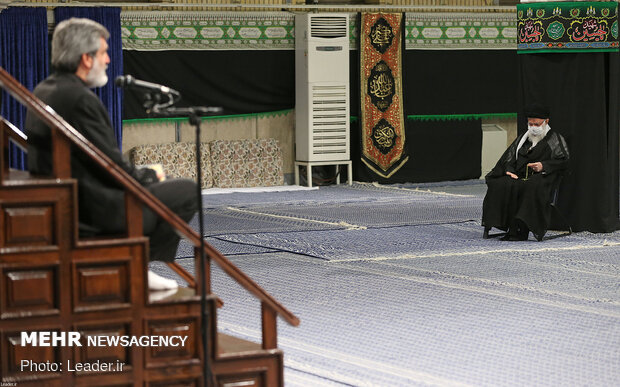 8th night of Muharram marked with Ayatollah Khamenei’s presence