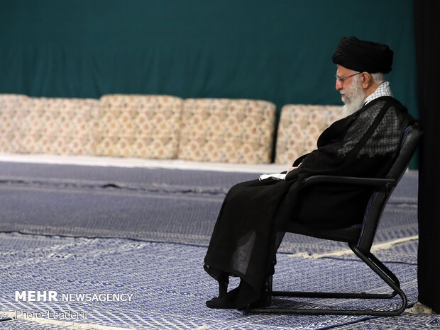 8th night of Muharram marked with Ayatollah Khamenei’s presence