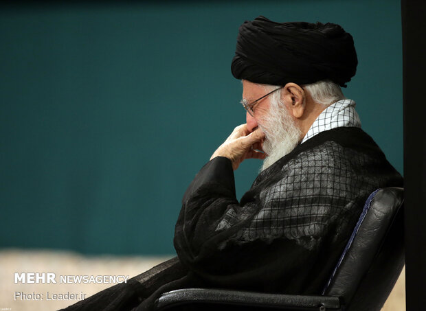 8th night of Muharram marked with Ayatollah Khamenei’s presence