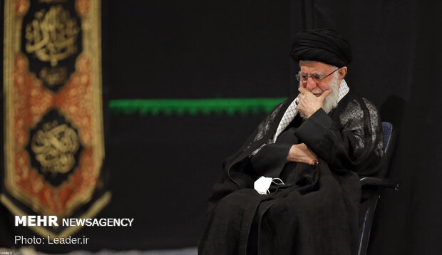 8th night of Muharram marked with Ayatollah Khamenei’s presence