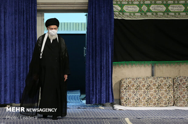 8th night of Muharram marked with Ayatollah Khamenei’s presence