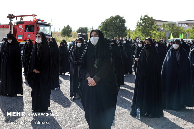 People in Zanjan hold Tasu'a mourning ceremonies
