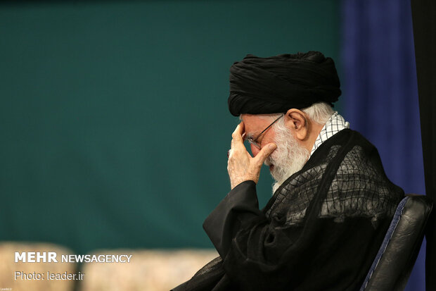 Ayetullah Hamenei'nin huzurunda Muharrem merasimi 