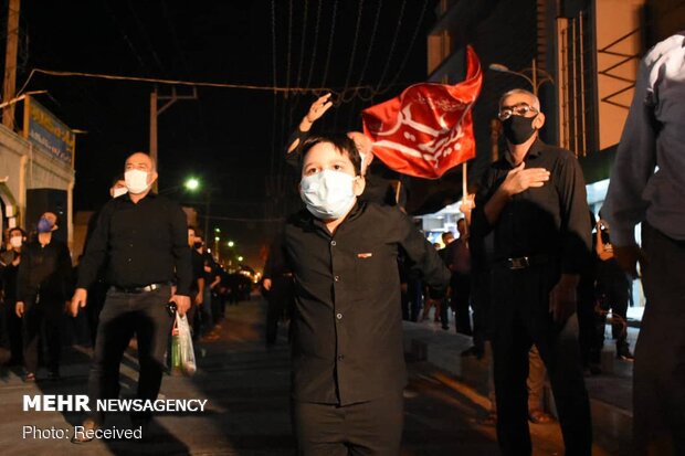 عزاداری شب تاسوعا در بهبهان