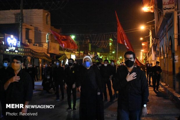 عزاداری شب تاسوعا در بهبهان