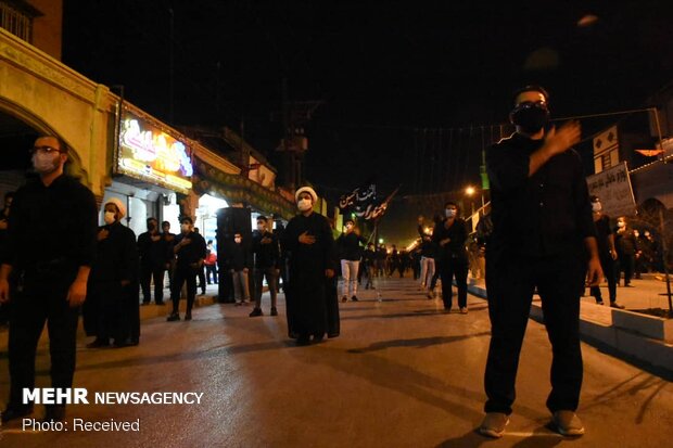 عزاداری شب تاسوعا در بهبهان