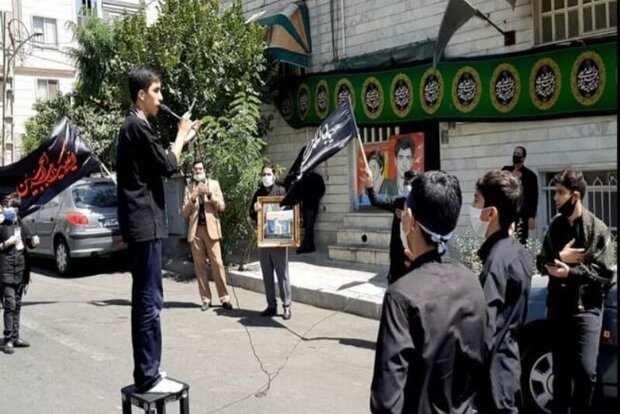  آیین سنتی «چهارپایه خوانی» در امامزاده ابراهیم (ع) آمل 