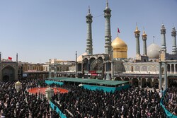 حرم حضرت معصومہ (س) میں عزاداری کے شاندار جلوے