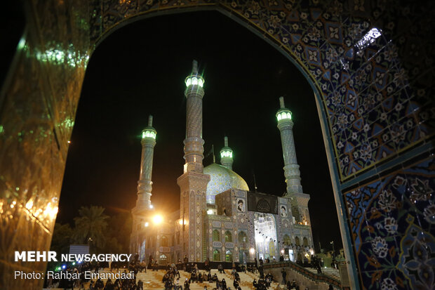 عزاداری شب عاشورا در امامزاده سید مظفر(ع) بندرعباس