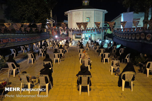 عزاداری شب عاشورا در گرگان