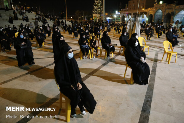 Mourning rituals held in Bandar Abbas on Tasua night