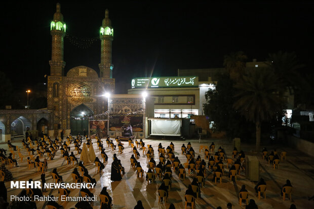 Mourning rituals held in Bandar Abbas on Tasua night