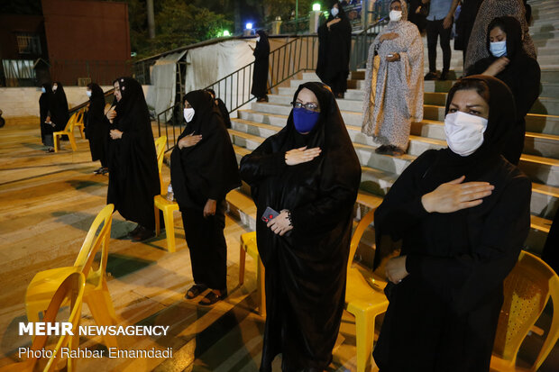 Mourning rituals held in Bandar Abbas on Tasua night