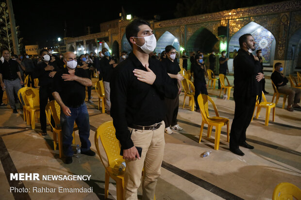 Mourning rituals held in Bandar Abbas on Tasua night