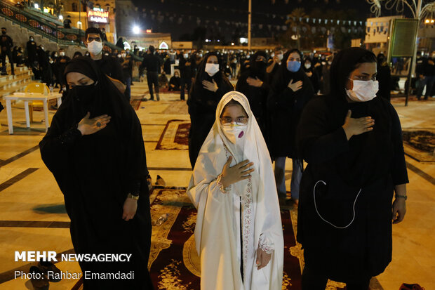 Mourning rituals held in Bandar Abbas on Tasua night