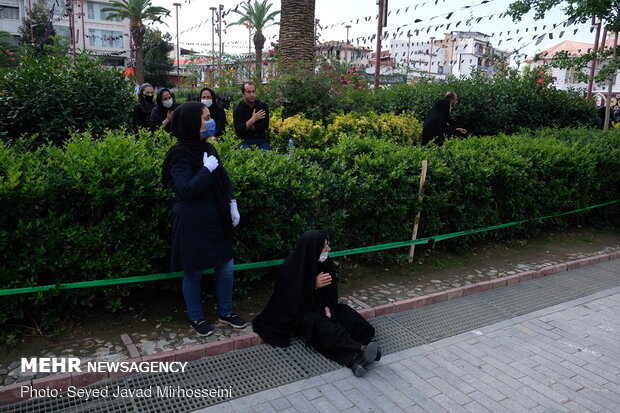 تجمع عزاداران عاشورایی رشت