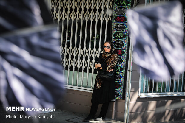 عزاداری عاشورای حسینی در میدان فلسطین