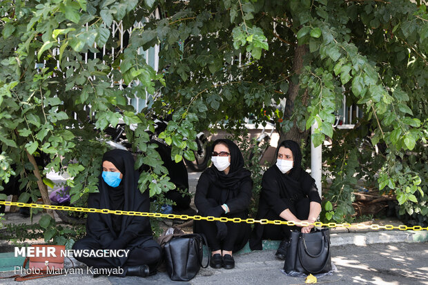 عزاداری عاشورای حسینی در میدان فلسطین