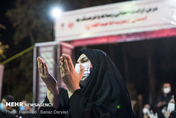 عزاداری اهالی رسانه و فرهنگ در شب عاشورا