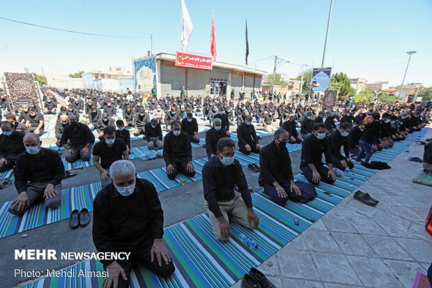 نماز ظهر عاشورا در زنجان