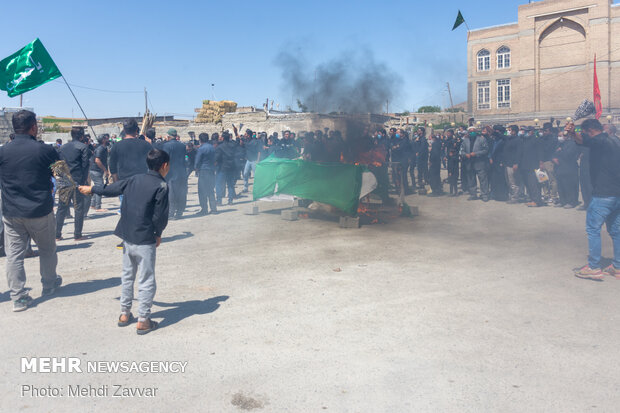 عزاداری روز عاشورا در نقده و روستای یادگارلو