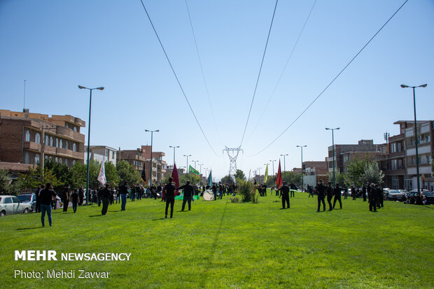 عزاداری روز عاشورا در نقده و روستای یادگارلو