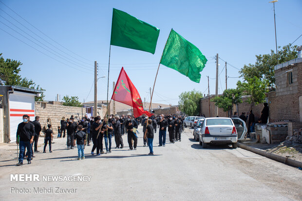 عزاداری روز عاشورا در نقده و روستای یادگارلو