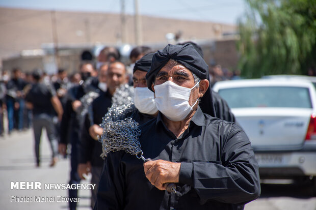 عزاداری روز عاشورا در نقده و روستای یادگارلو