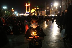 قم میں کربلا کے خاک نشینوں کی یاد میں شام غریباں منعقد
