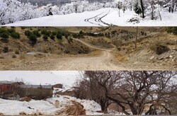 جاده «قنات» همچنان خاکی است/ مسئولان برف زمستانی را فراموش نکنند