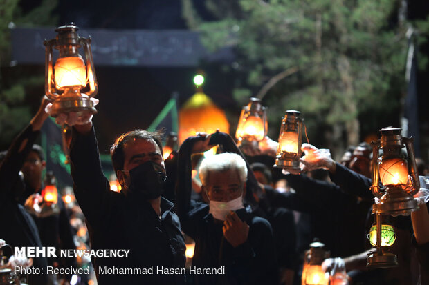 Mourning ceremony of “the Companions of Sorrow” in Isfahan 