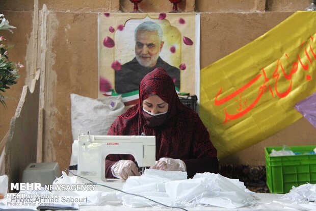 حسینیه شهدای مدافع حرم سمنان، از غذای نذری تا صادرات