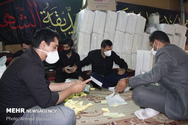 حسینیه شهدای مدافع حرم سمنان، از غذای نذری تا صادرات