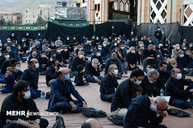 مراسم یادبود مرحوم عبدالعلی رحیمی در مقبره الشهدای شهرک شهید محلاتی