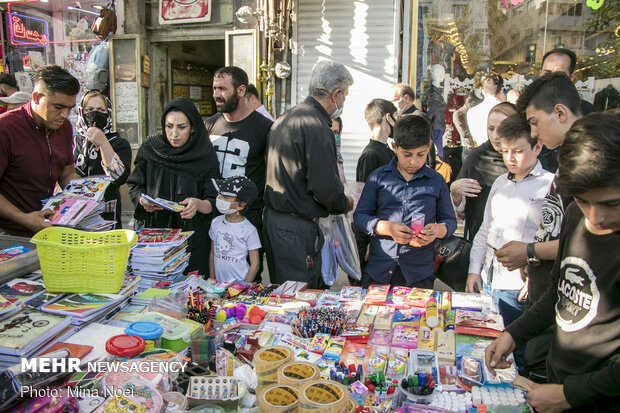 وضعیت قرمز بازار لوازم التحریر با بازگشایی حضوری مدارس