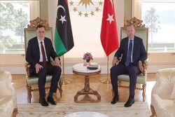 اردوغان با رئیس دولت وفاق ملی لیبی دیدار کرد