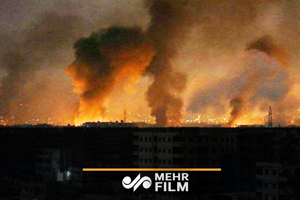 شام کے صوبہ حماہ میں بھیانک آگ لگ گئی