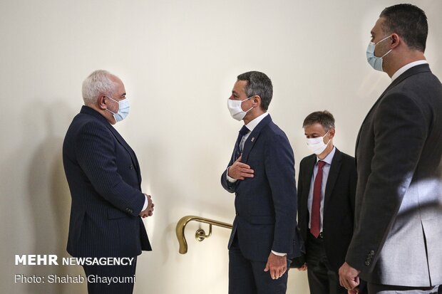 دیدار ایگنازیو کاسیس وزیر خارجه سوئیس  با محمدجواد ظریف وزیر امور خارجه