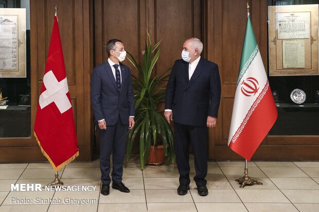 Meeting of Iran and Swiss Foreign Ministers